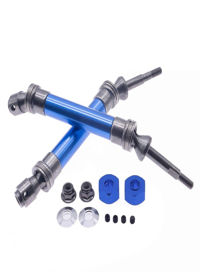 قطعتان من عمود نقل الحركة الخلفي من نوع CVD رقم 45 من HobbyCrawler لسيارات التحكم عن بعد من سلسلة ECX 2WD 1-10، قطع غيار مطورة (أزرق داكن) - Image 3